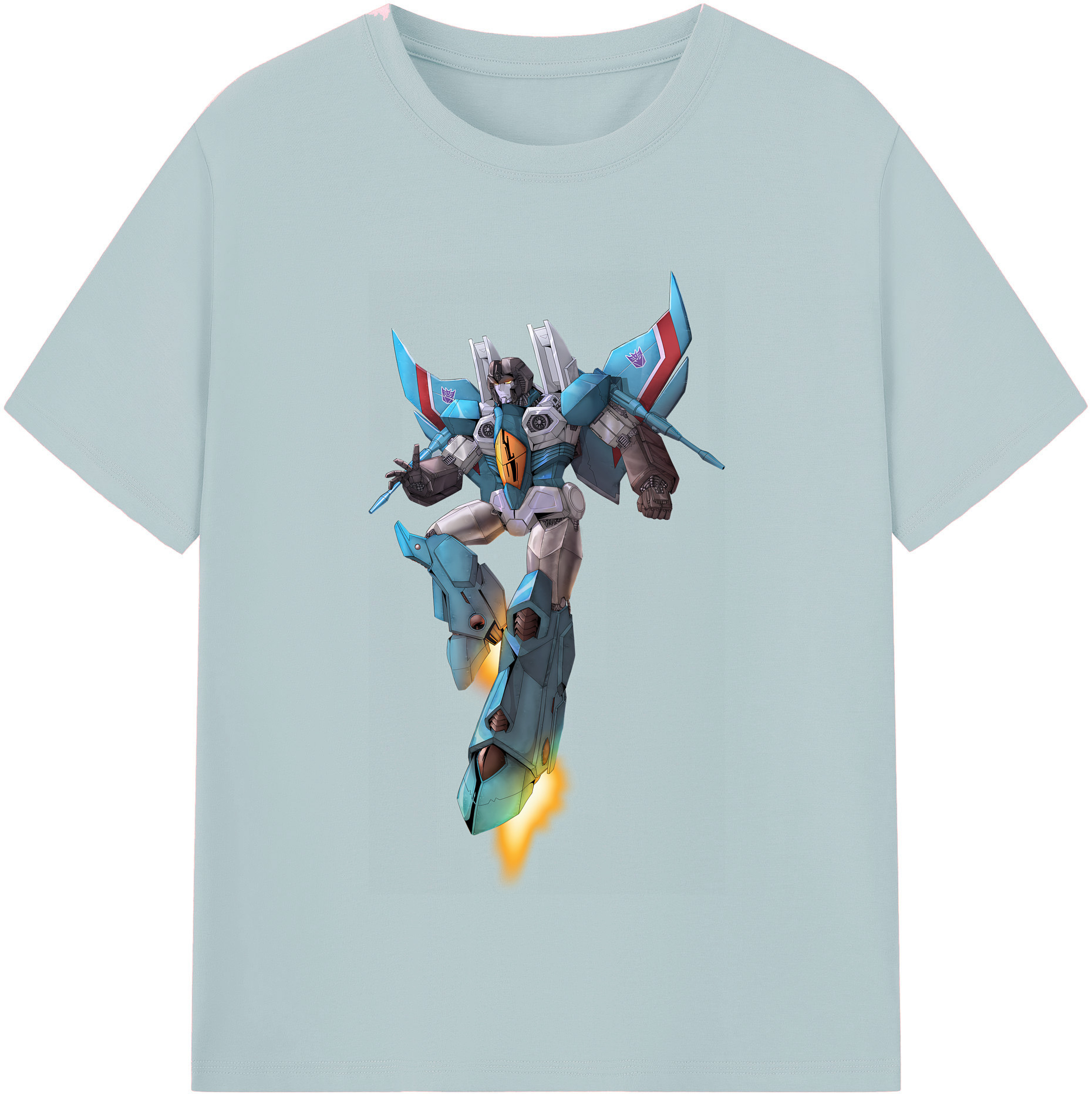 （画像用） Transformers トランスフォーマー 綿100％半袖Tシャツ（フロントプリント）